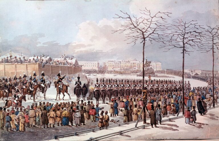 L&rsquo;insurrection décembriste de 1825
